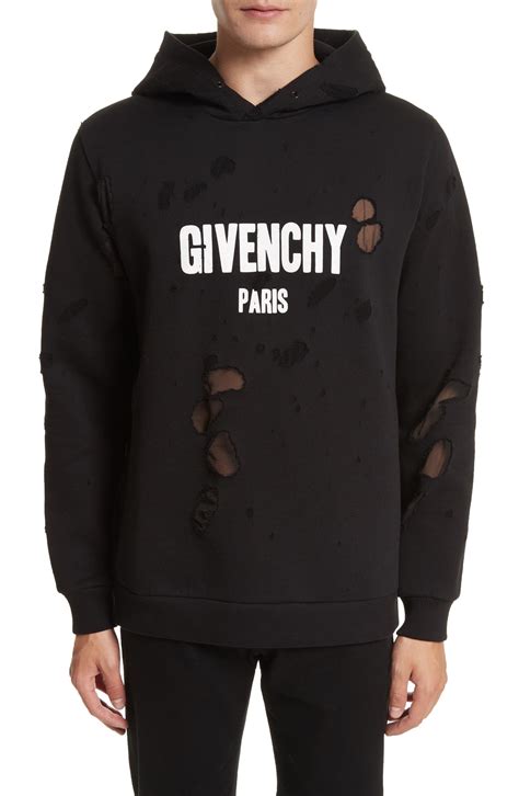 givenchy paris hoodie cheap|givenchy hoodie distressed.